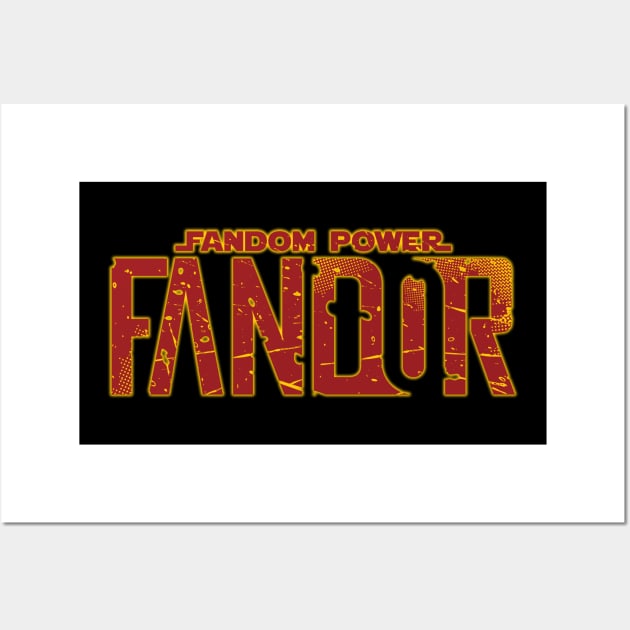 Fandor Wall Art by Fandom Power Podcast Merch Shop